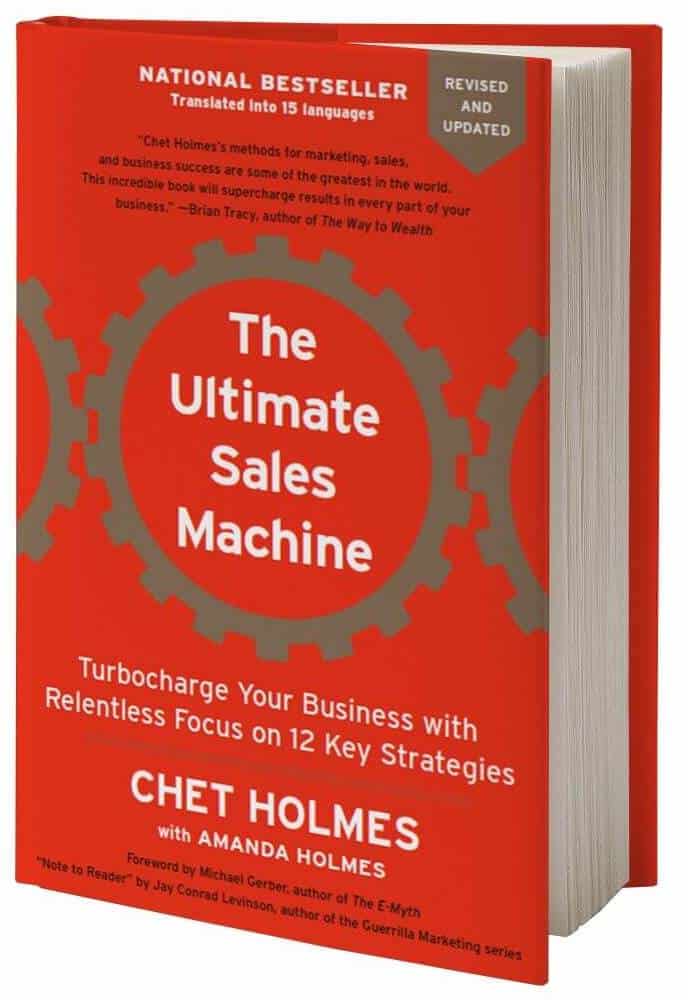 Edição do livro "The Ultimate Sales Machine”.