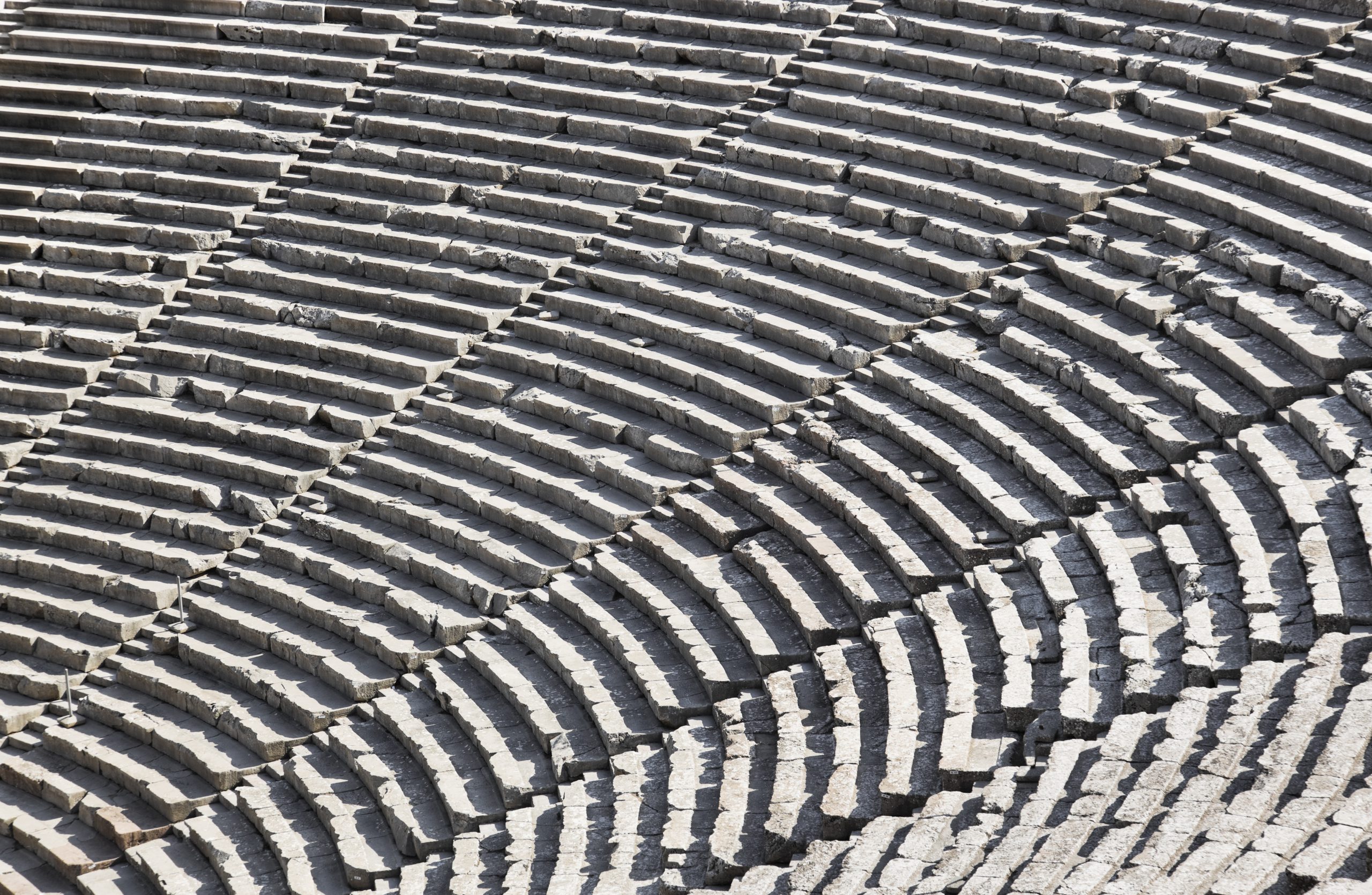 Ruins,Of,Epidaurus,Amphitheater,,Greece,-,Archaeology,Background