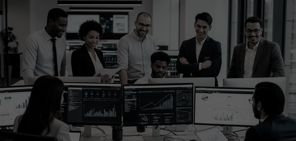 Time de desenvolvimento analisando customer success