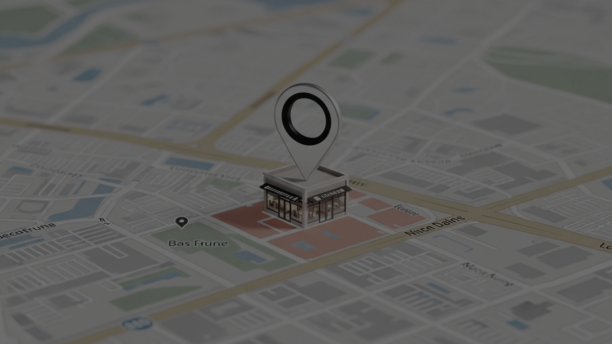 Maps mostrando localização do comércio