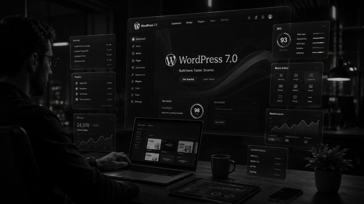 Wordpress 7.0 nova fase do maior CMS do mundo